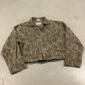 y2k camo Detroit style cutoff jacket